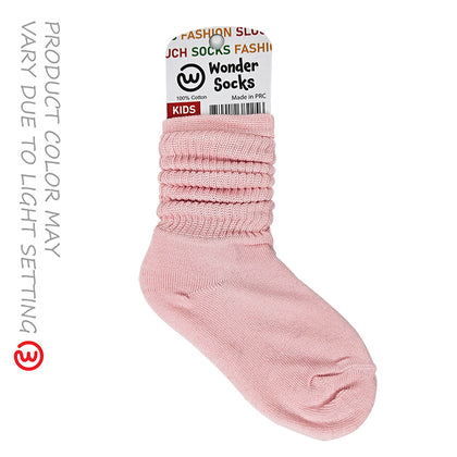 WONDER SOCKS SLOUCH Kids - PASTEL PINK