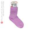 WONDER SOCKS SLOUCH Kids - VIOLET HEART