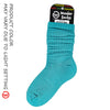 WONDER SOCKS SLOUCH - CARRIBEAN BLUE