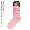 WONDER SOCKS SLOUCH - PASTEL PINK