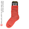 WONDER SOCKS SLOUCH - APPLE RED
