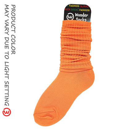 WONDER SOCKS SLOUCH - SUNKISSED ORANGE