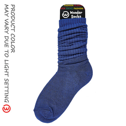 WONDER SOCKS SLOUCH - NAVY SEAL