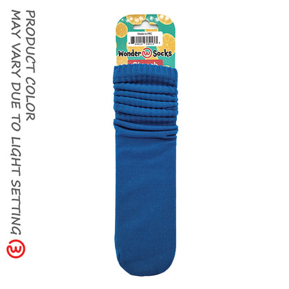 WONDER SOCKS SLOUCH Light - Ocean Blue