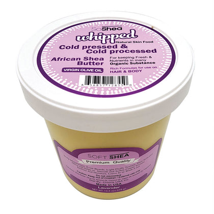 SOSHEA Whipped Shea Butter Lavender - Virgin Olive Oil