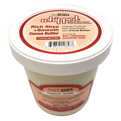 SOSHEA Whipped Shea Butter Cocoa Butter & Shea Butter