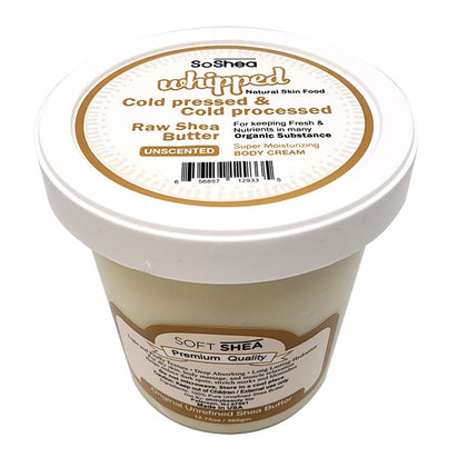 SOSHEA Whipped Shea Butter Unscented Ivory - Original