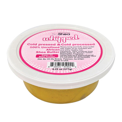 SOSHEA Whipped Shea Butter Baby Powder - Argan Oil