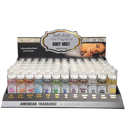 TOM'S RIVER Body Mist Set (12 items & 5pcs each)