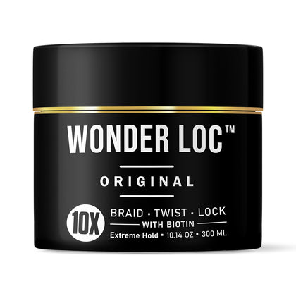 WONDERLOC Braid, Twist, Lock Extreme Hold Gel - Original (Black)