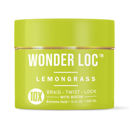 WONDERLOC Braid, Twist, Lock Extreme Hold Gel - Lemongrass (Yellow)