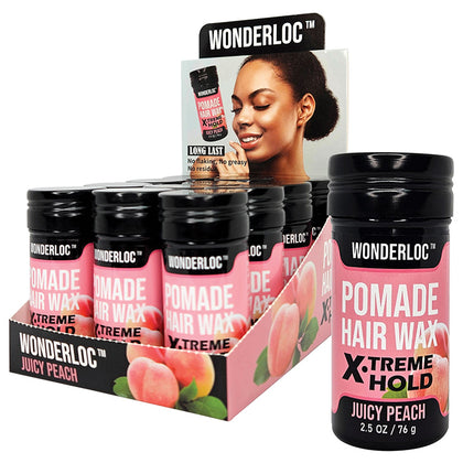 WONDERLOC Pomade Hair Wax Stick - Juicy Peach
