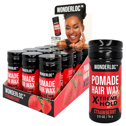 WONDERLOC Pomade Hair Wax Stick - Strawberry