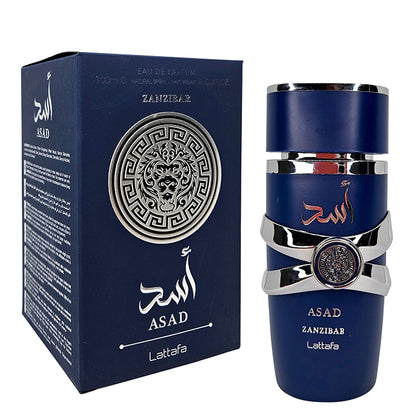 LATTAFA ASAD Zanzibar Perfume Spray (Blue)