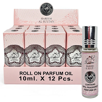 HAREEM AL SULTAN Roll On Perfume Oil (12pcs/pk)
